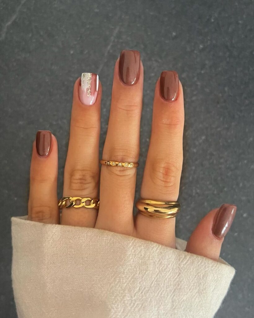 Abstract Short Fall Nails