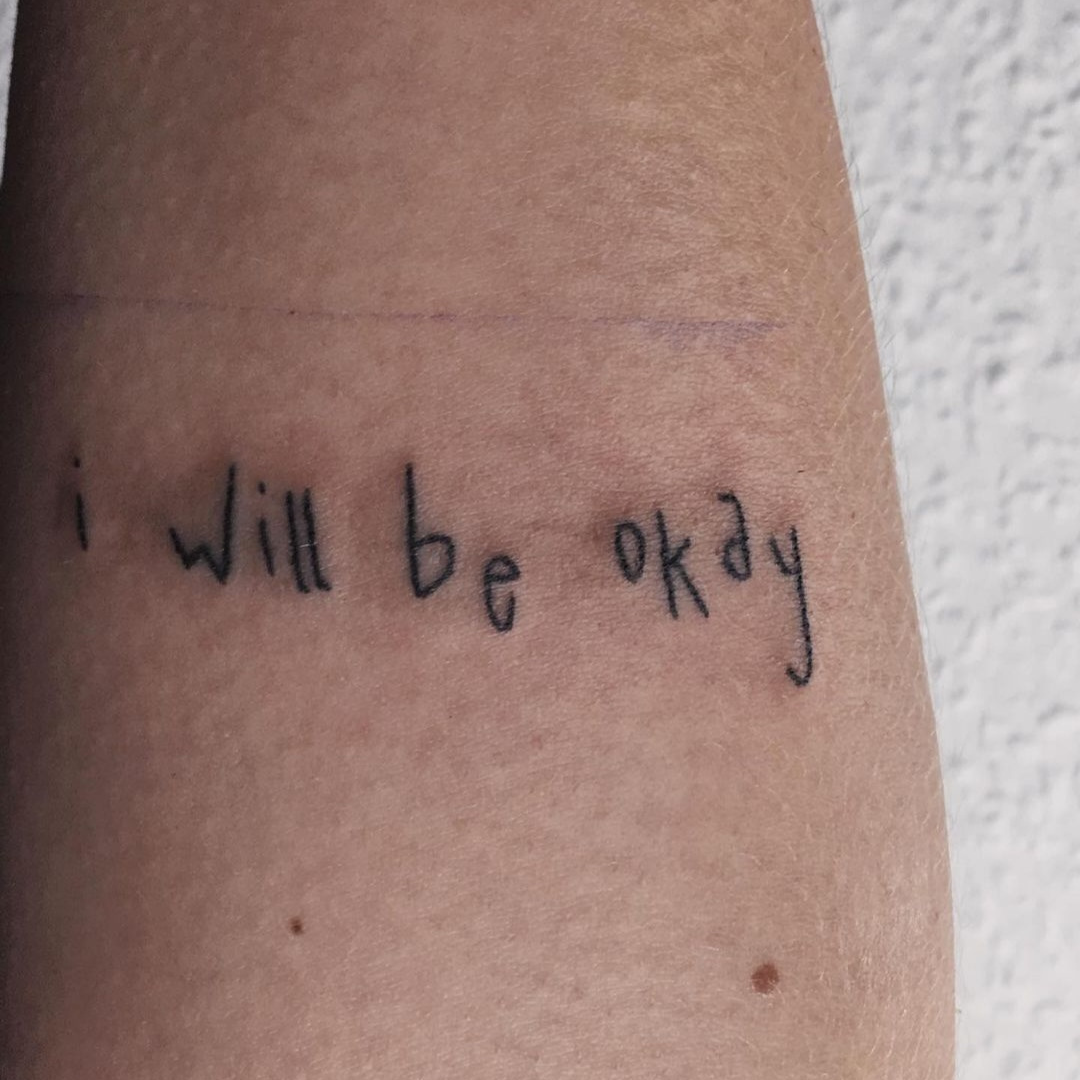 I will be okay tattoo