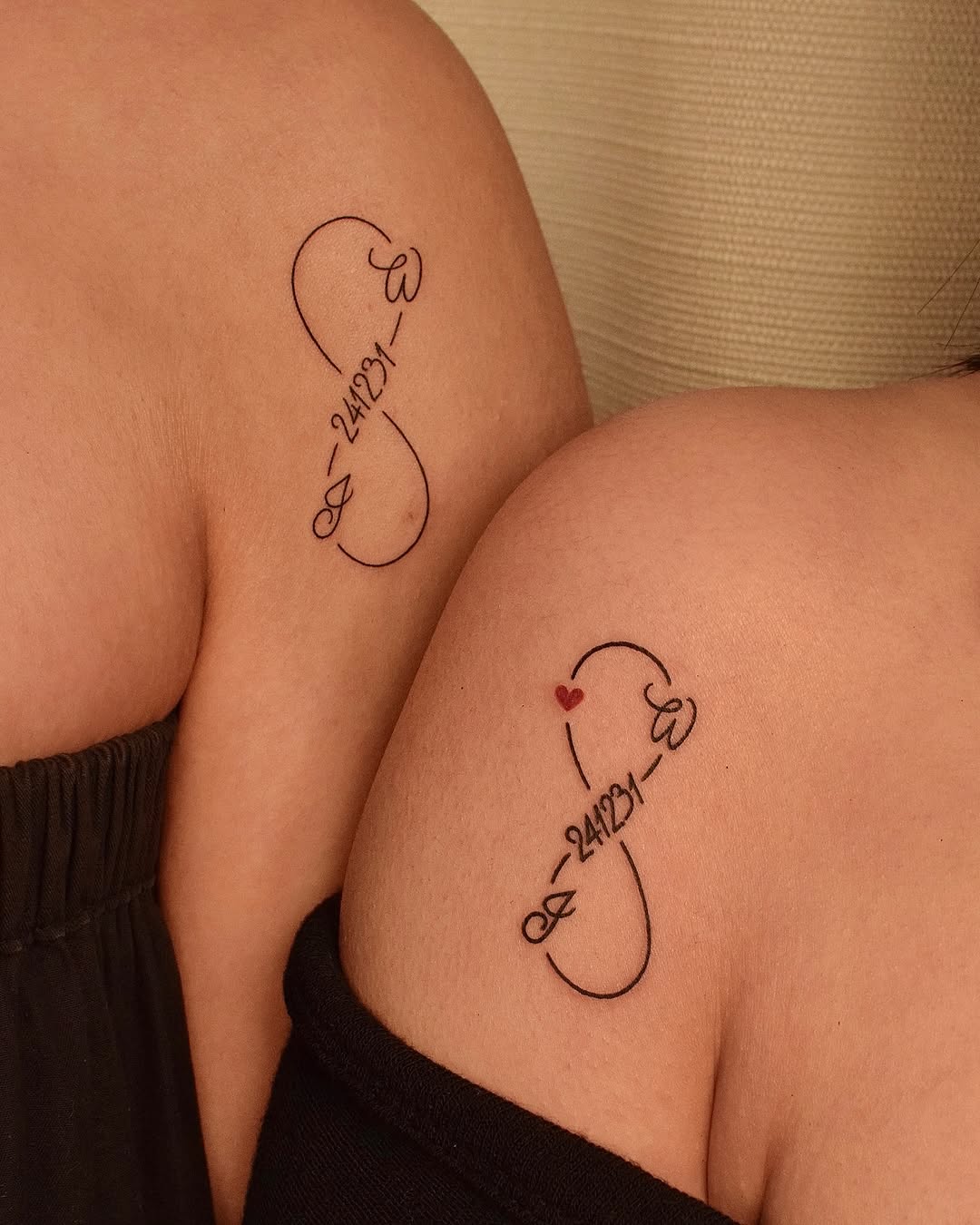 Elegant Infinity Tattoos with Personal Meanings