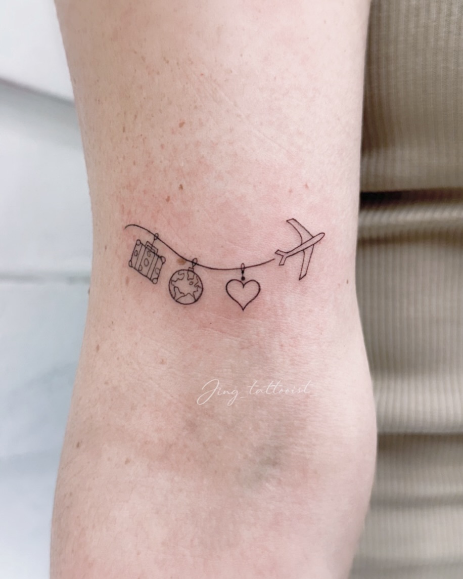 A Journey in Minimalist Tattoo Art