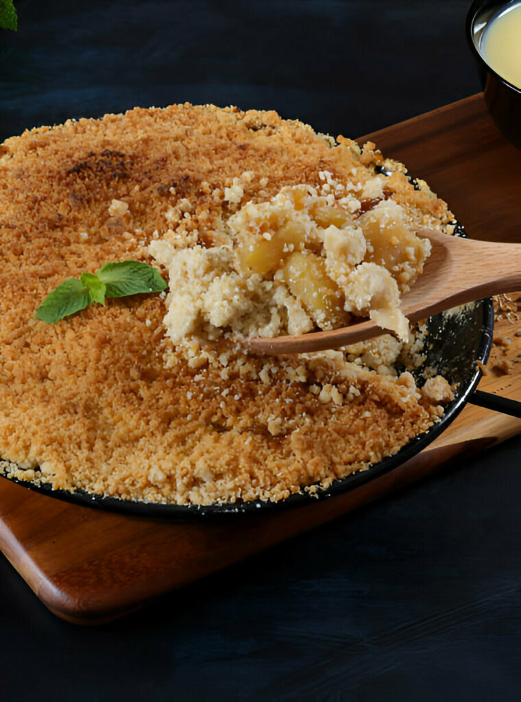 Apple Crisp Without Oats Recipe