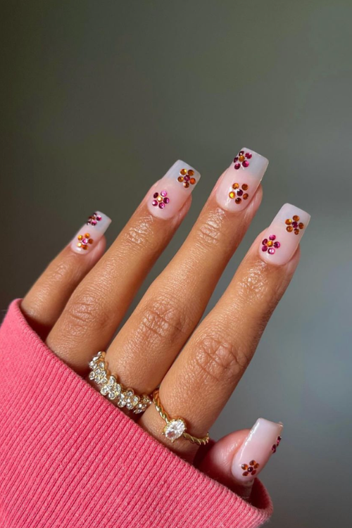Bling Alert! 44 Rhinestone Nail Art Ideas to Add That Extra Zing!