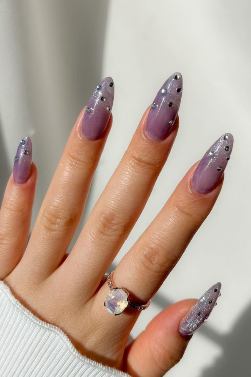 Bling Alert! 44 Rhinestone Nail Art Ideas to Add That Extra Zing!