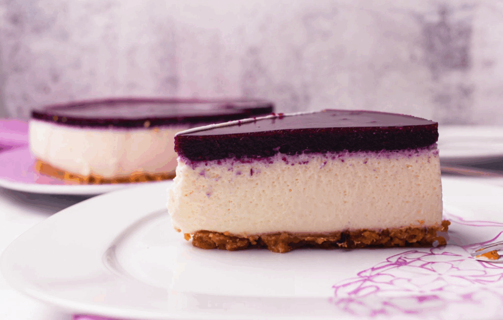 Cheesecake with Blueberry Topping Recipe