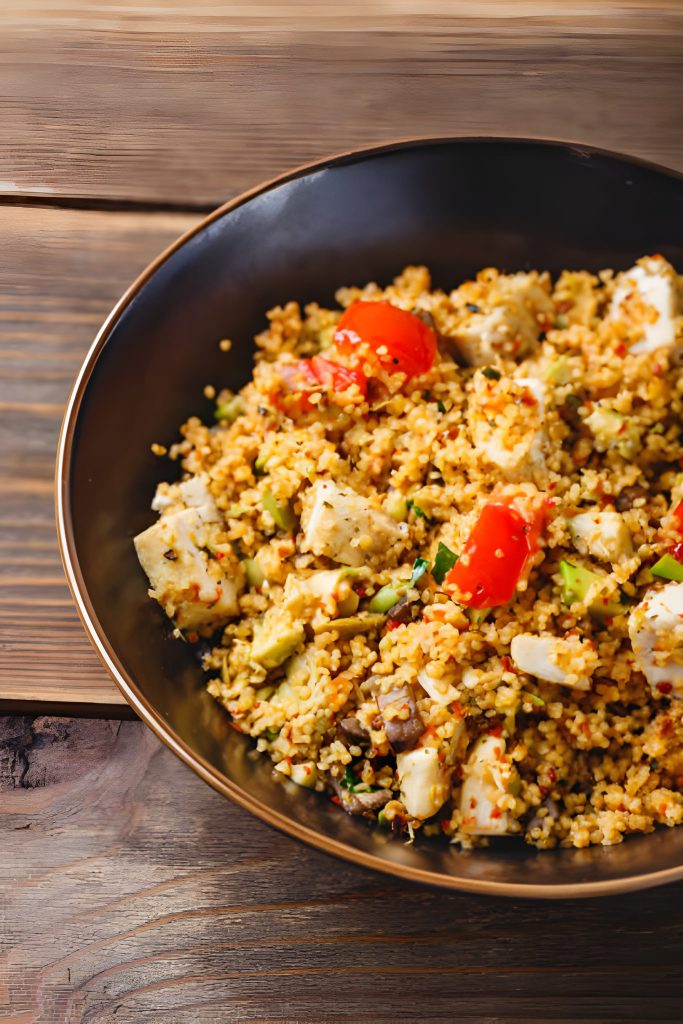 Chicken Bulgur Skillet Recipe