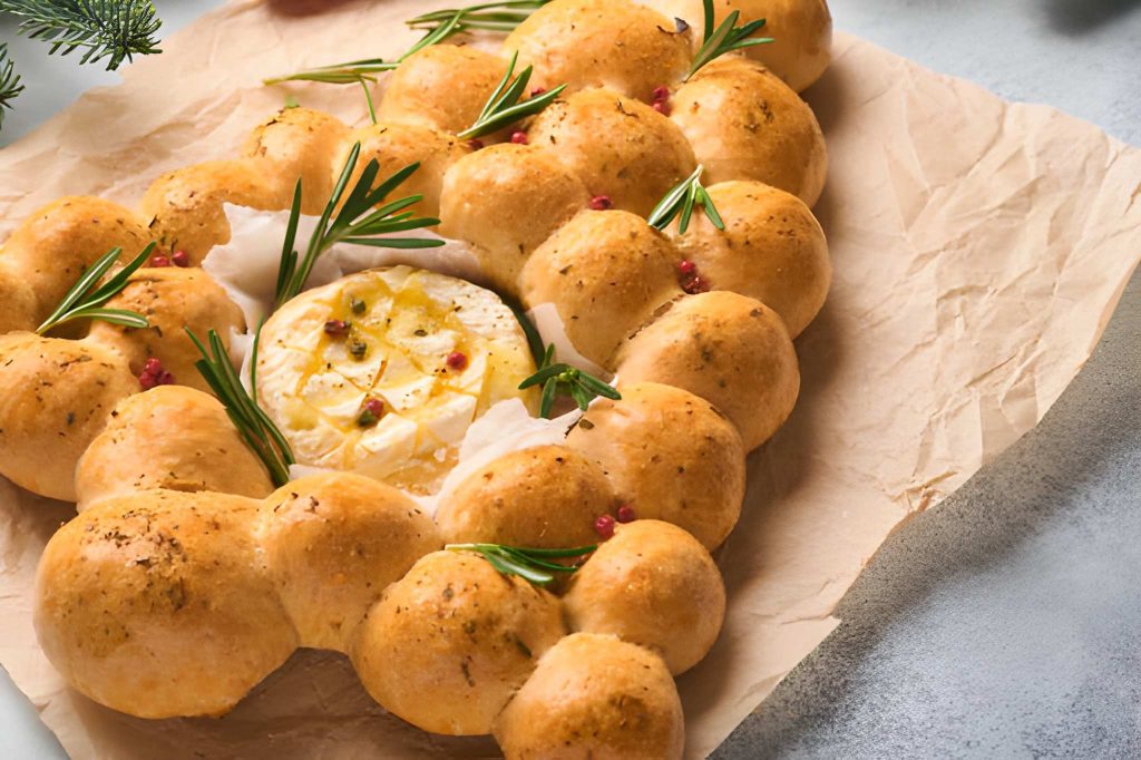 Christmas tree Camembert Recipe