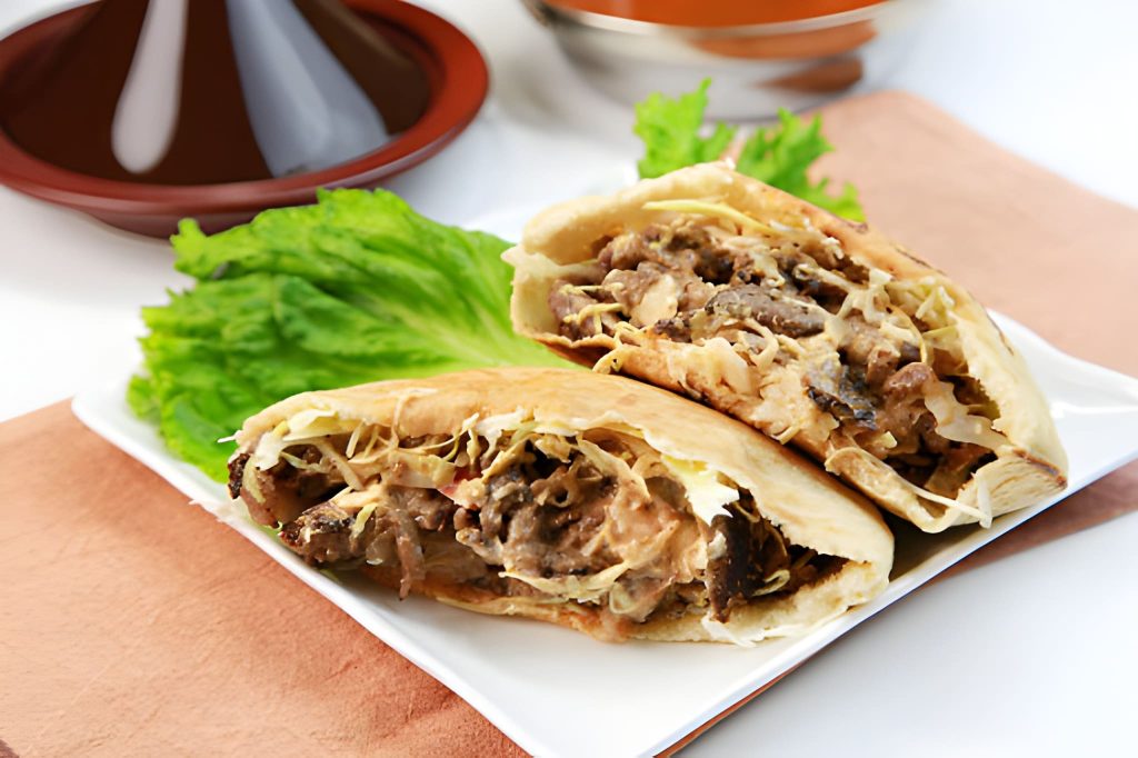 Corned Beef Pitas Recipe