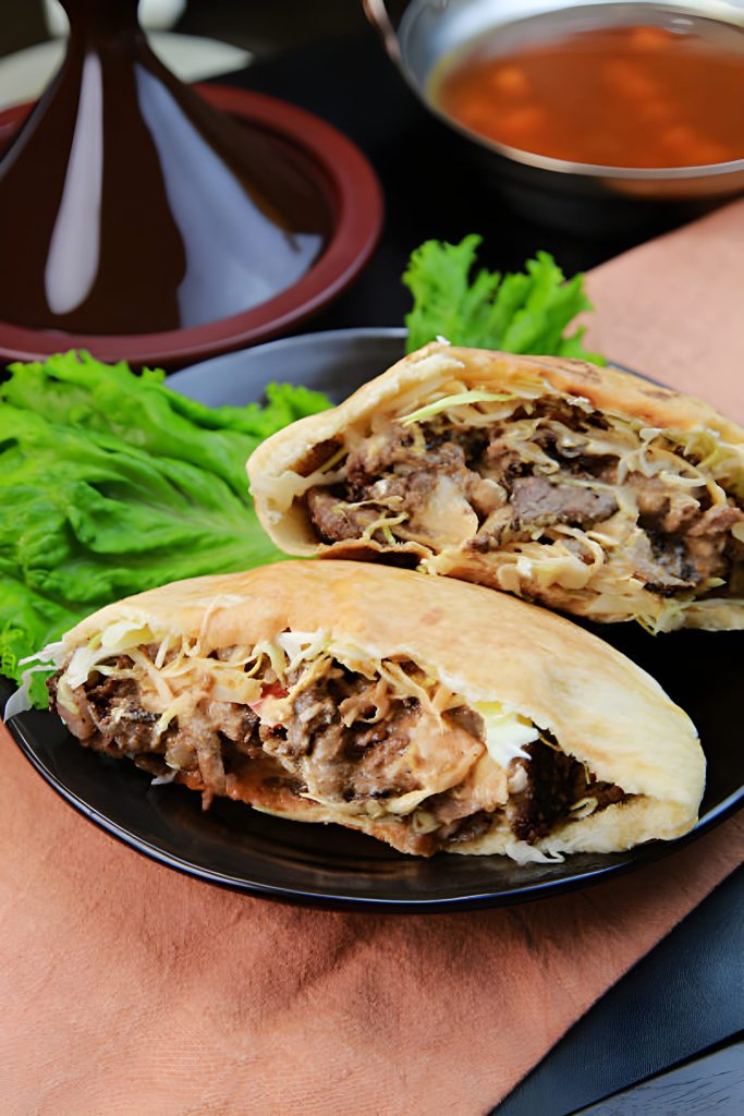 Corned Beef Pitas Recipe