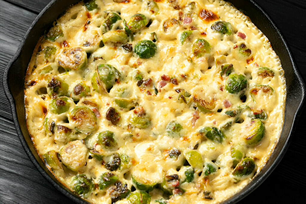 Creamed Brussels Sprouts Recipe
