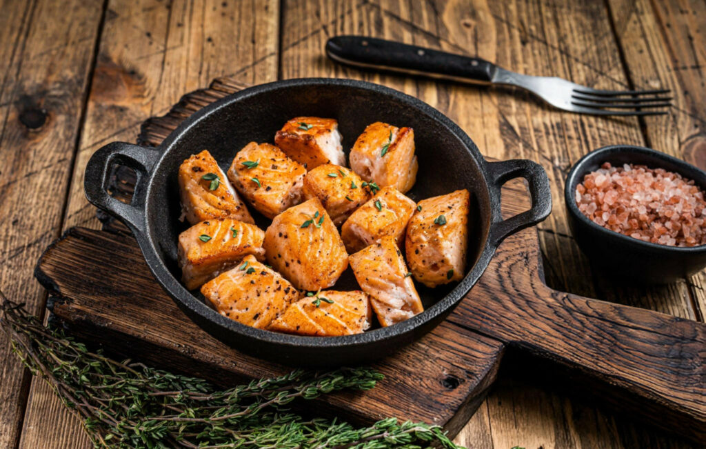 Crispy Bang Bang Salmon Bites Recipe