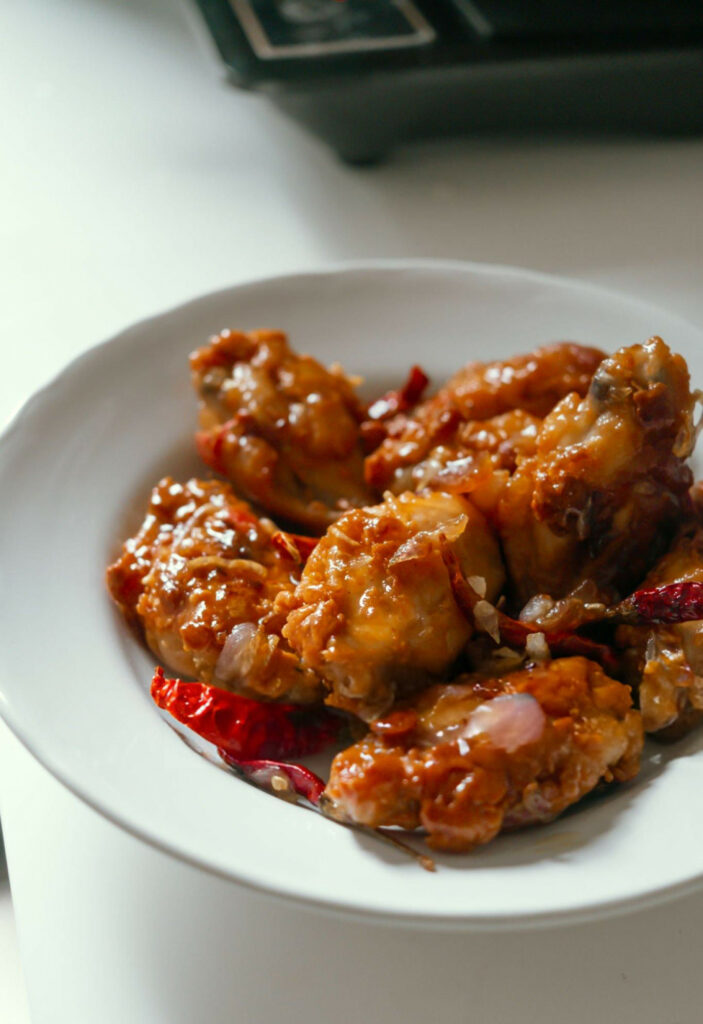 Crispy Chicken Wings with Spicy Tamarind Sauce Recipe