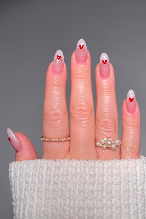 valentine's day nails