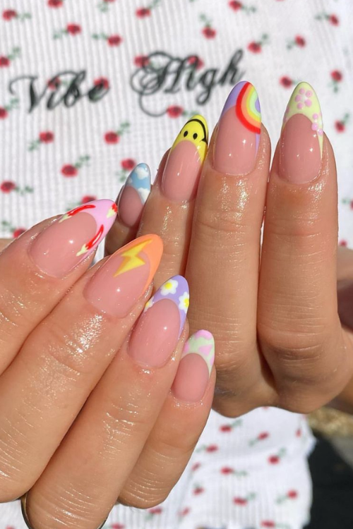 Feeling Happy? These 24 Smiley Face Nails Will Keep You in a Good Mood