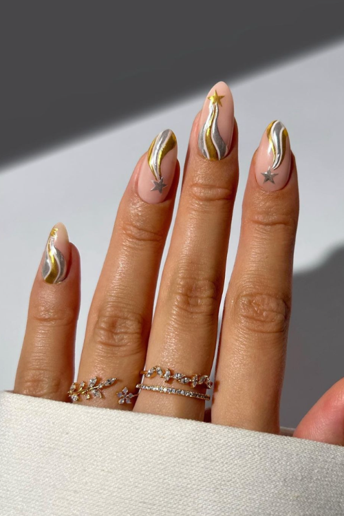 Glitter, Glam, and Midnight Magic: 36 New Years Nails Art to Make a Statement