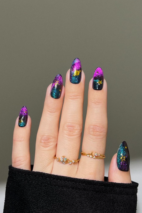 Glitter, Glam, and Midnight Magic: 36 New Years Nails Art to Make a Statement