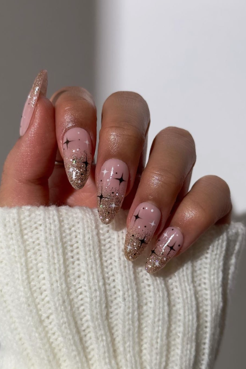 Glitter, Glam, and Midnight Magic: 36 New Years Nails Art to Make a Statement