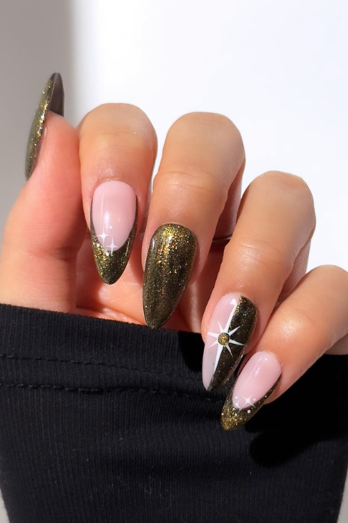 Glitter, Glam, and Midnight Magic: 36 New Years Nails Art to Make a Statement
