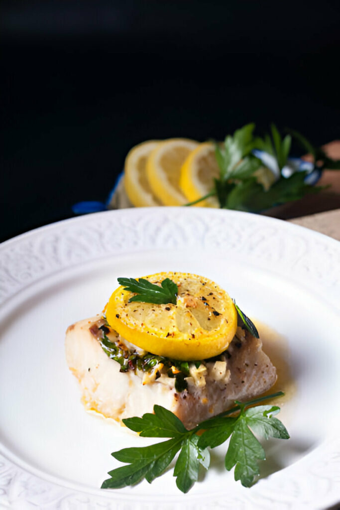 Lemon Butter Baked Cod Recipe