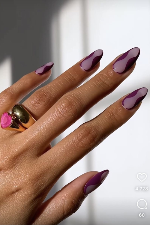 Not Your Basic Mani—These 29 Dark Nail Designs Eat Every Time