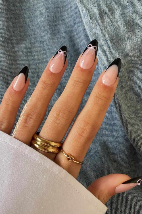 Not Your Basic Mani—These 29 Dark Nail Designs Eat Every Time