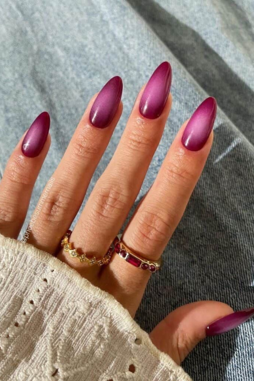 Not Your Basic Mani—These 29 Dark Nail Designs Eat Every Time