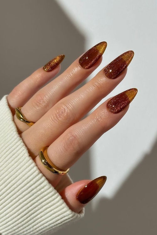 Not Your Basic Mani—These 29 Dark Nail Designs Eat Every Time