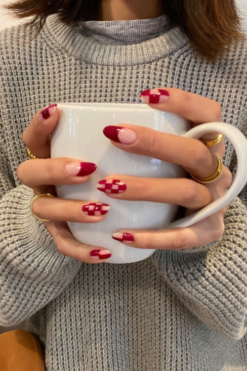Not Your Basic Mani—These 29 Dark Nail Designs Eat Every Time