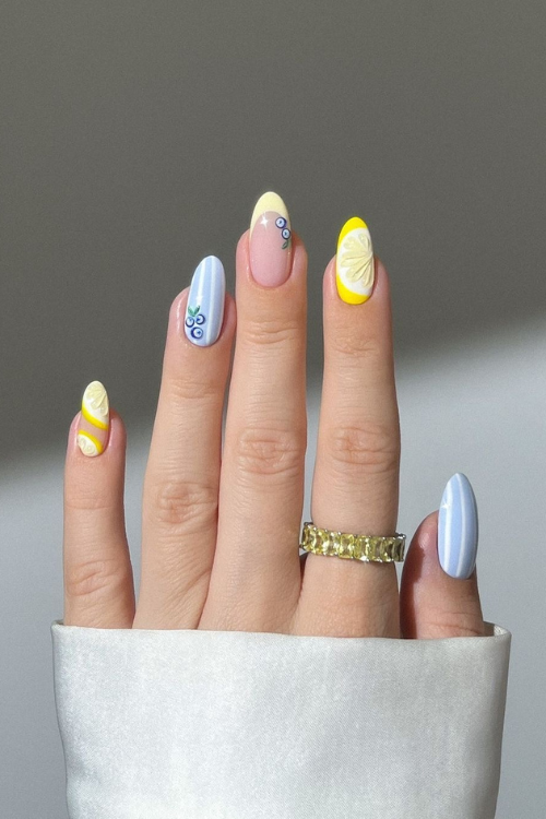 Obsessed? Same. Here Are 29 Butter Yellow Nails You Need Right Now!