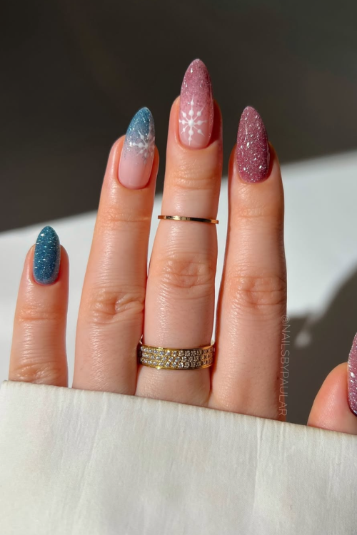 Santa Called—He Wants These 20 Pink Christmas Nails on the Nice List