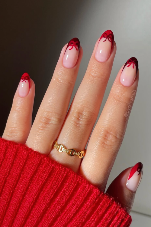 Sexy, Chic & a Little Mysterious—34 Dark Red Nails You’ll Not Stop Obsessing Over