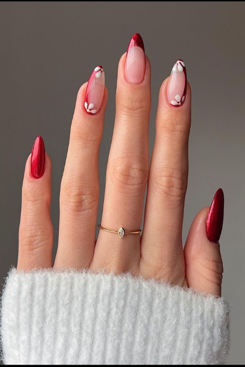 Sexy, Chic & a Little Mysterious—34 Dark Red Nails You’ll Not Stop Obsessing Over