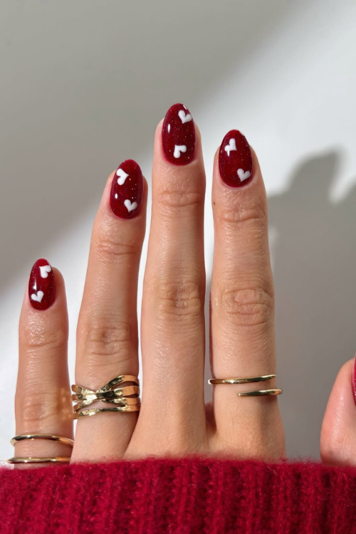 Sexy, Chic & a Little Mysterious—34 Dark Red Nails You’ll Not Stop Obsessing Over