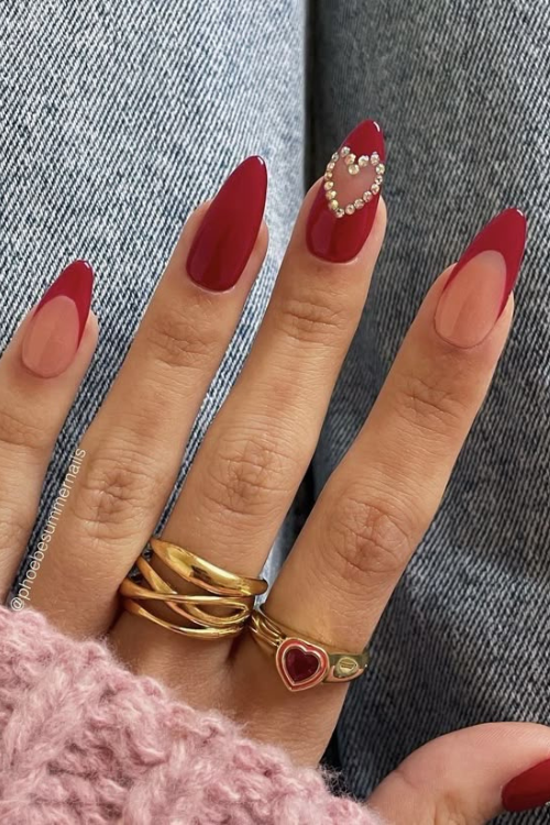 Sexy, Chic & a Little Mysterious—34 Dark Red Nails You’ll Not Stop Obsessing Over