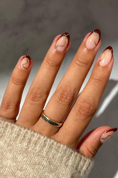 Sexy, Chic & a Little Mysterious—34 Dark Red Nails You’ll Not Stop Obsessing Over