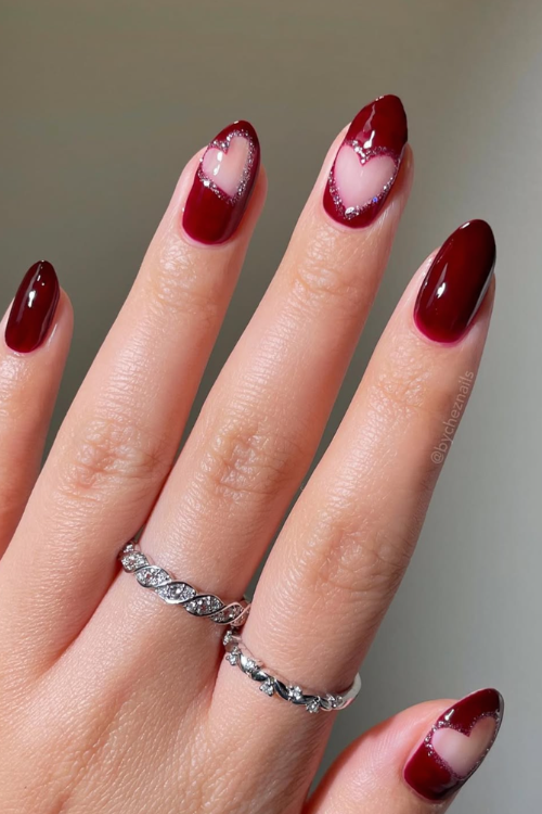 Sexy, Chic & a Little Mysterious—34 Dark Red Nails You’ll Not Stop Obsessing Over