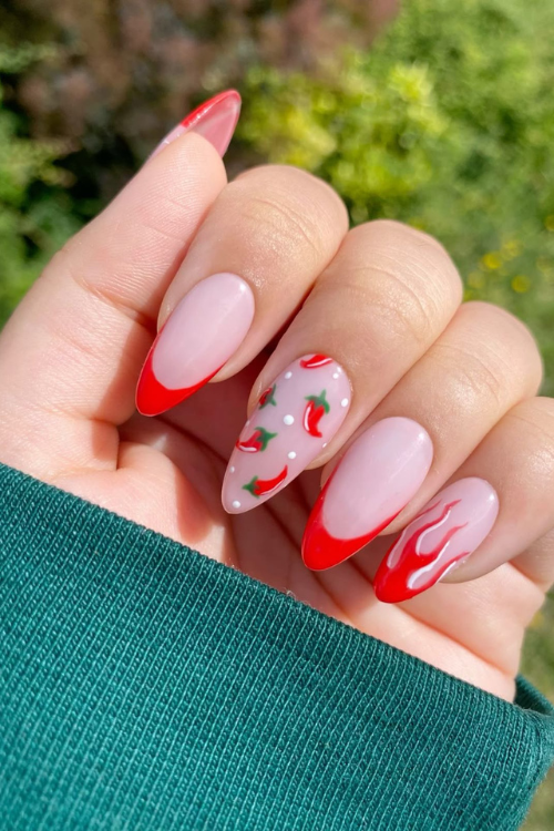 Sexy, Chic & a Little Mysterious—34 Dark Red Nails You’ll Not Stop Obsessing Over