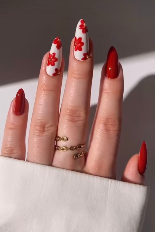 Sexy, Chic & a Little Mysterious—34 Dark Red Nails You’ll Not Stop Obsessing Over
