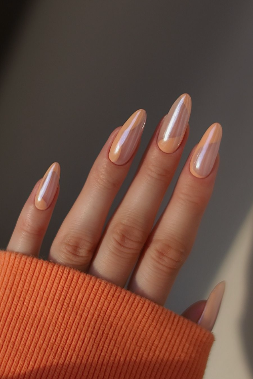 Sleek, Glossy, Irresistible – These Glazed Donut Nails Will Have You Dripping in Style