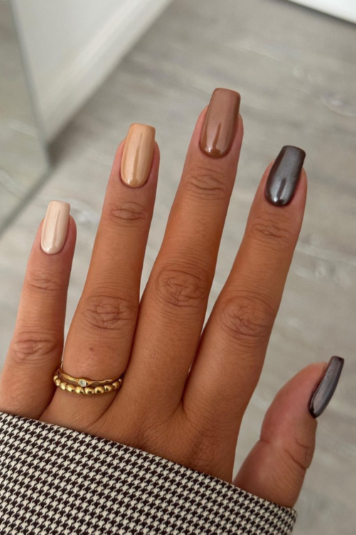 Sleek, Glossy, Irresistible – These Glazed Donut Nails Will Have You Dripping in Style