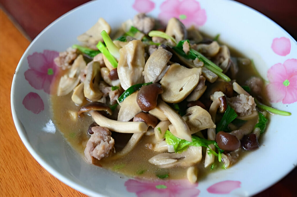 Stir-fried King Oyster Mushrooms Recipe