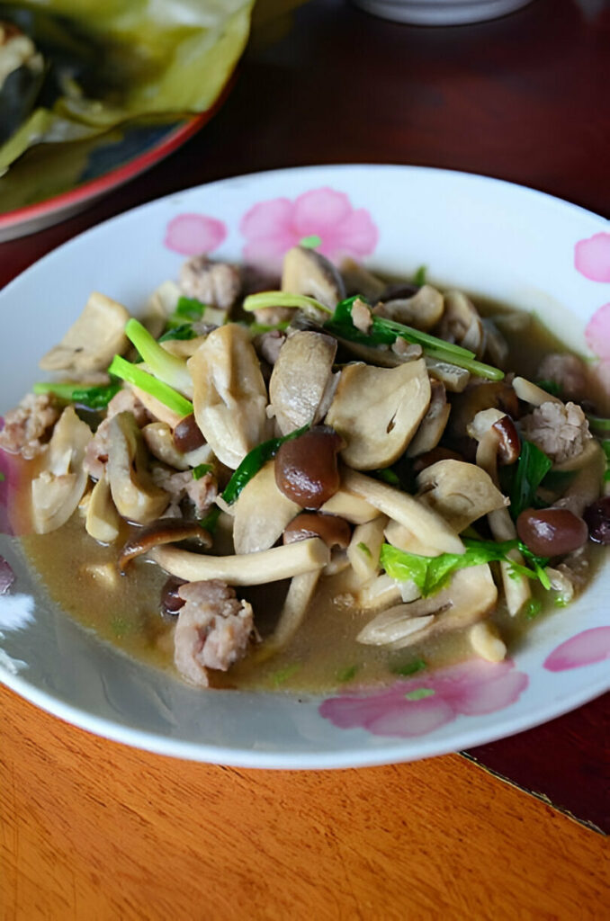 Stir-fried King Oyster Mushrooms Recipe