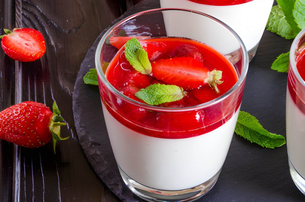 Strawberry Panna Cotta Recipe