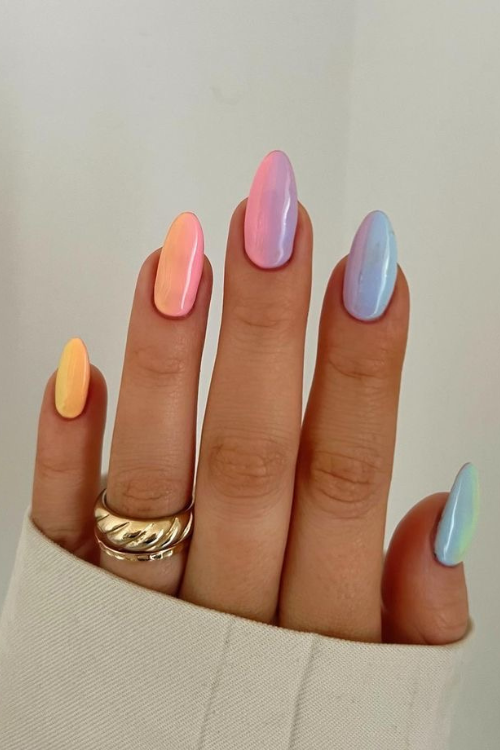 Sunset Nails Are the Moment—24 Designs That Are Just Too Pretty to Ignore