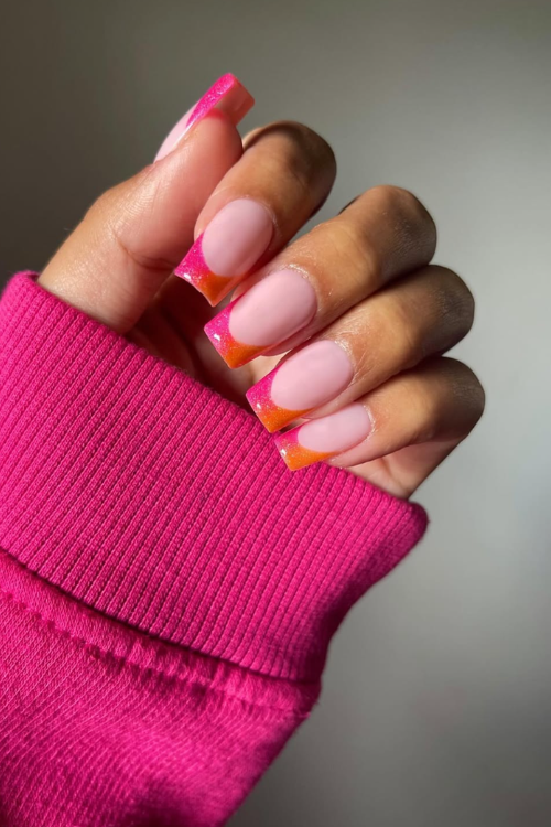 Sunset Nails Are the Moment—24 Designs That Are Just Too Pretty to Ignore