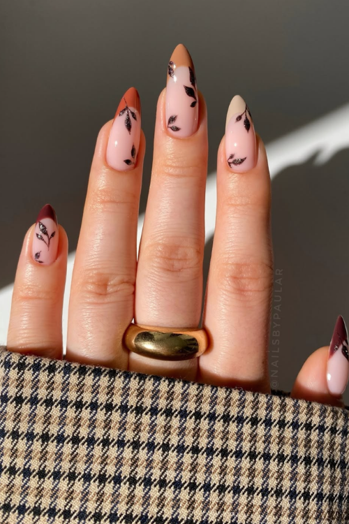 These 19 Cute Thanksgiving Nail Ideas Are Giving Pumpkin Spice & Everything Nice