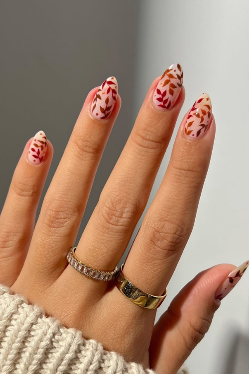 These 19 Cute Thanksgiving Nail Ideas Are Giving Pumpkin Spice & Everything Nice