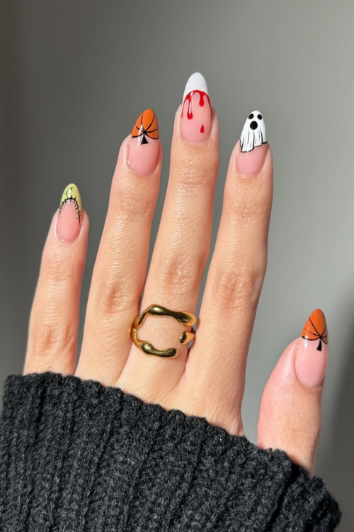These 30 Halloween Nails Are a Whole Mood—Creepy, Chic & Kinda Addictive