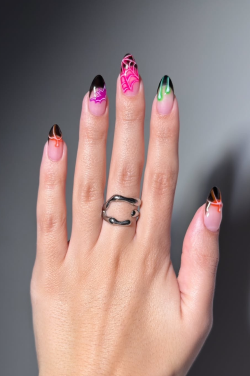 These 30 Halloween Nails Are a Whole Mood—Creepy, Chic & Kinda Addictive