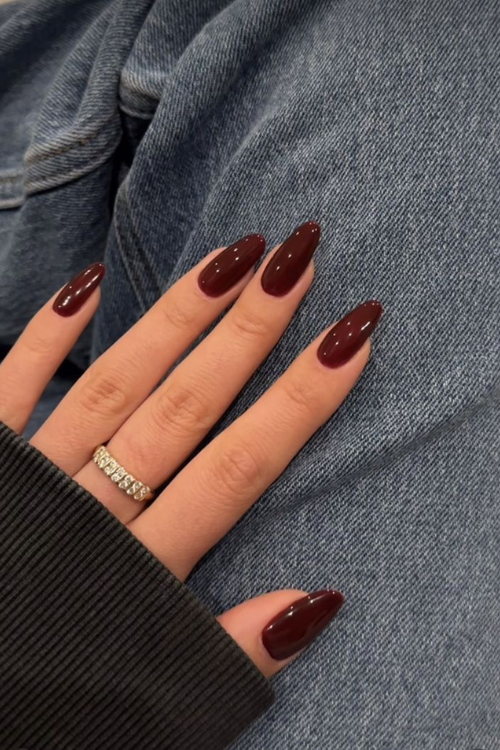 Vampy & Vibrant: 24 Burgundy Nail Designs to Bring All the Drama to Your Nails