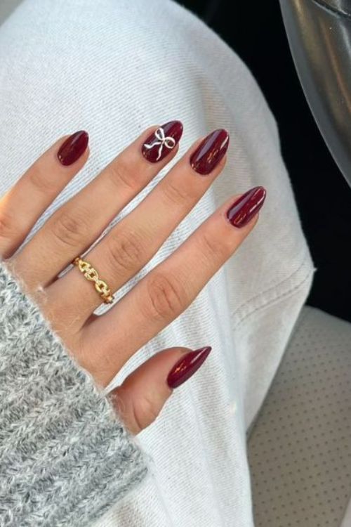 Vampy & Vibrant: 24 Burgundy Nail Designs to Bring All the Drama to Your Nails